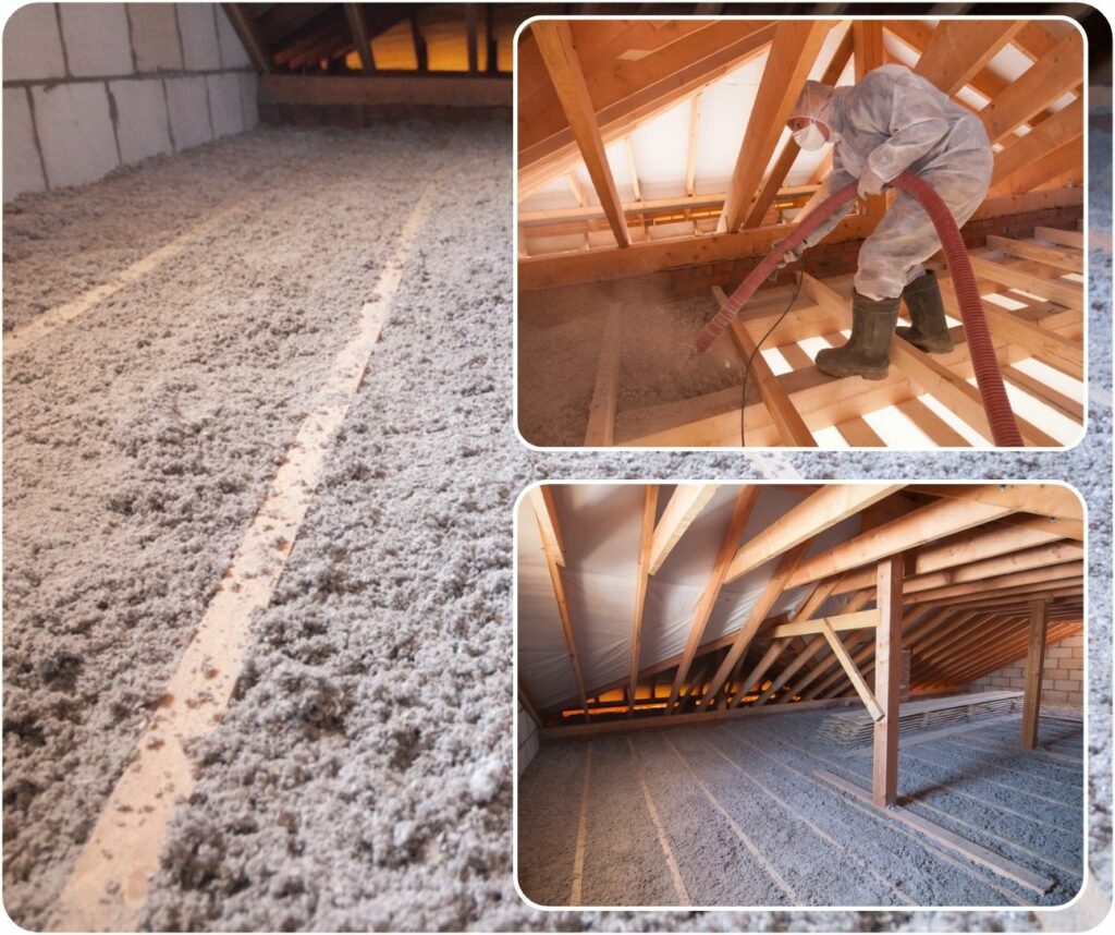 Attic Insulation and Roof Repair by No Water Roofing Edmonton.