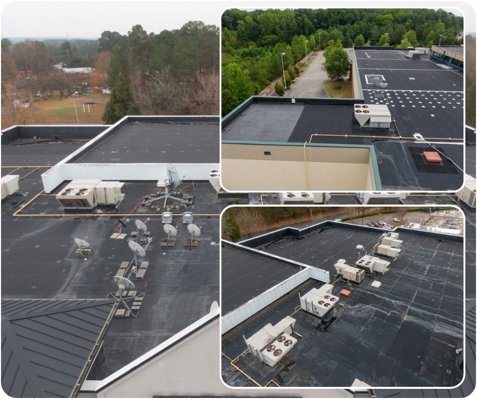 No Water Roofing Services - Flat Roof Drainage Maintenance and Repairss