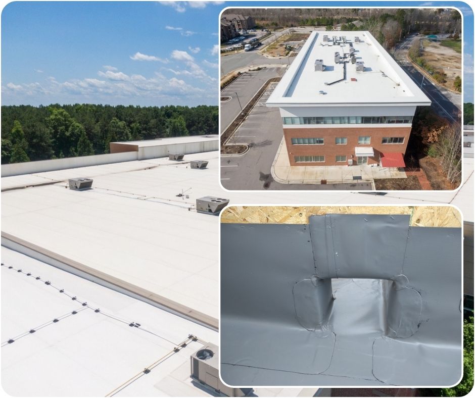 No Water Roofing Services - Flat Roof Drainage Maintenance and Repairss