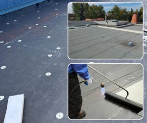 Torch On Roofing. No Water Roofing, Flat Roofing Edmonton